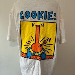 Vintage y2k 90s cookies tshirt top size xl